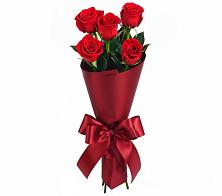 Букет 5 Красных роз Эдлесс Лав в Дружбе