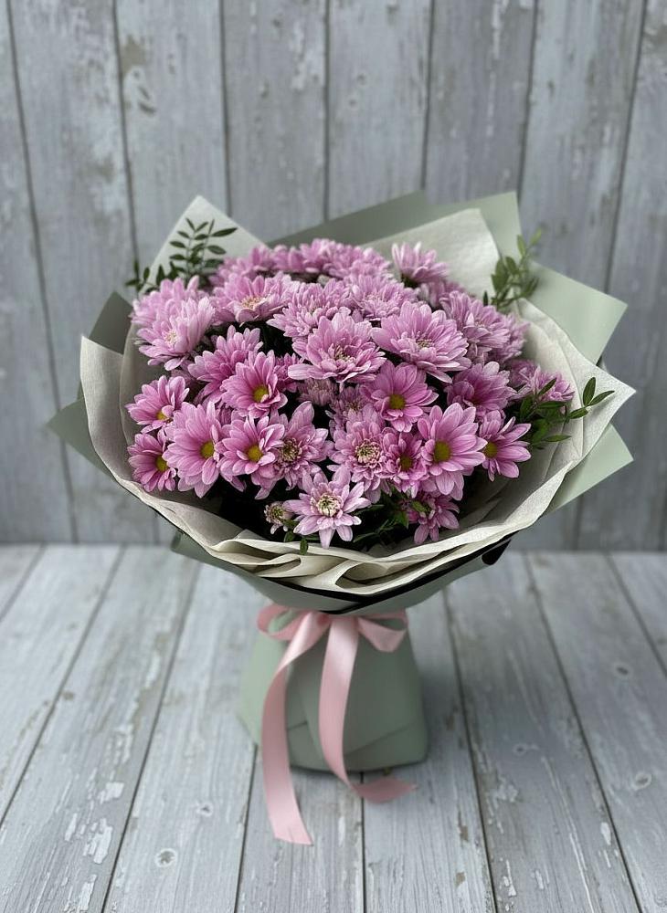Букет цветов из: Хризантемы в Дружбе