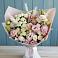Букет цветов из: Альстромерии и Розы в Дружбе