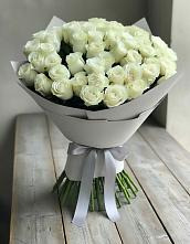 Букет 35 Белых роз #REPLACE_PRED# Дружбе