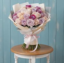 Букет цветов из:  Розы в Дружбе