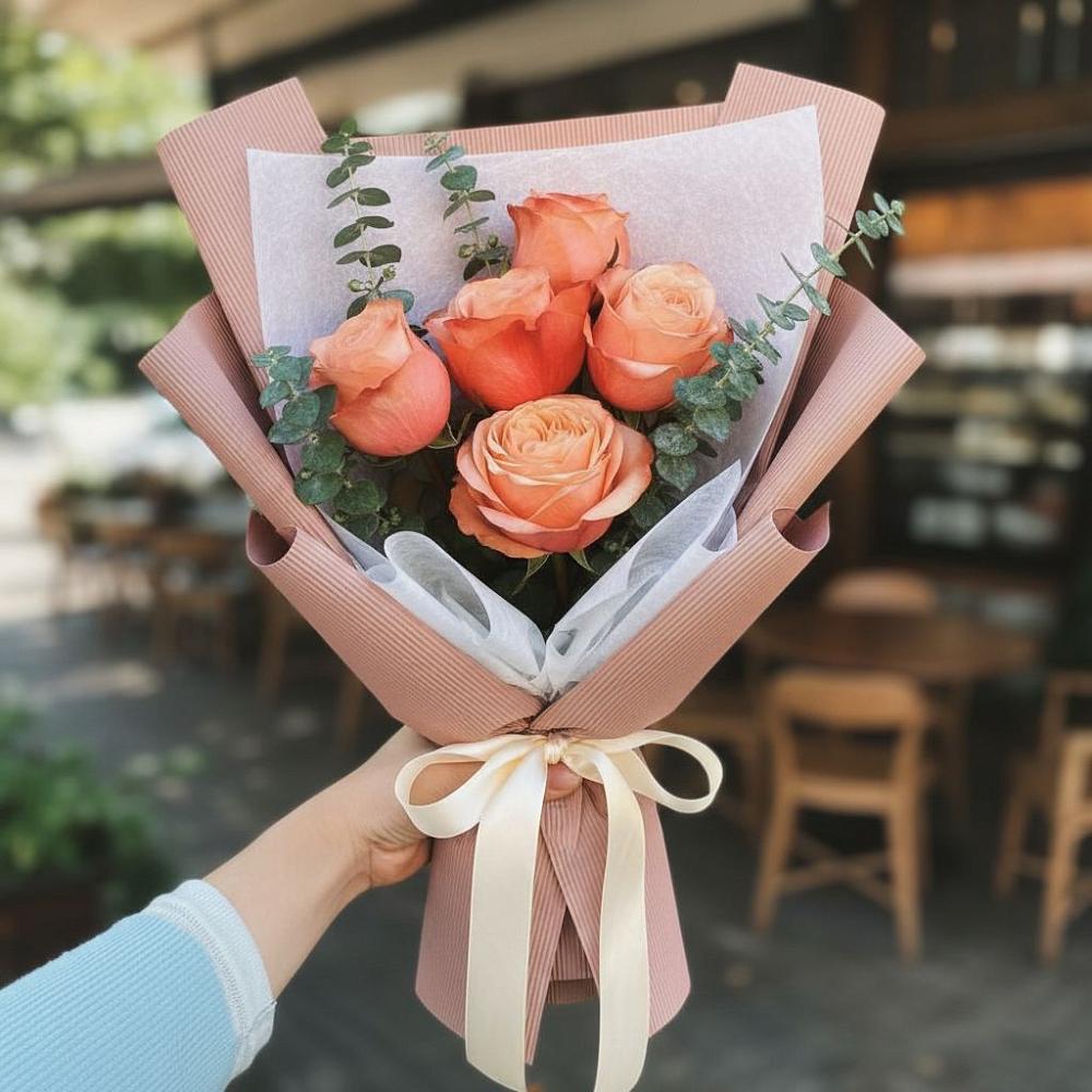 Букет цветов из: Розы в Дружбе