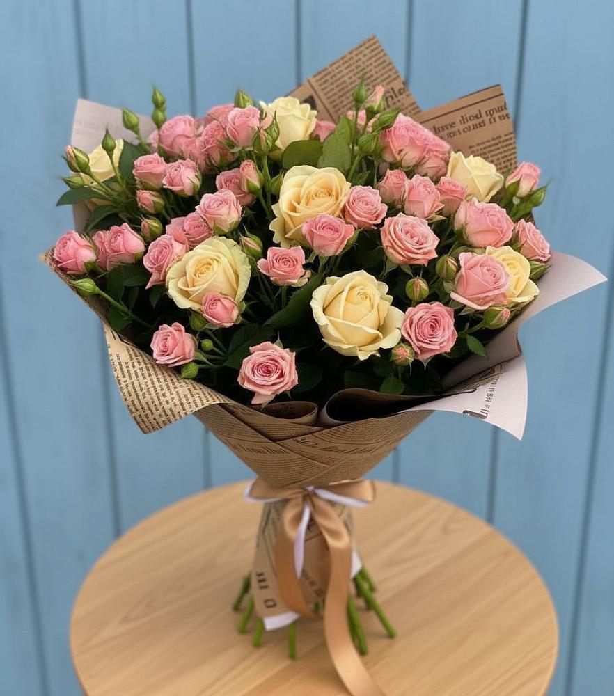 Букет цветов из: Розы в Дружбе