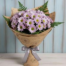 Букет цветов из:  Хризантемы в Дружбе