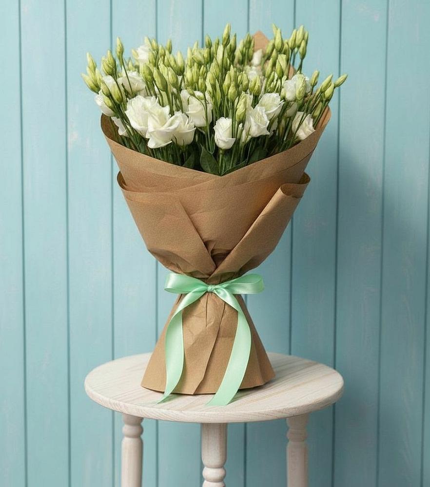 Букет цветов из: Лизиантусы в Дружбе