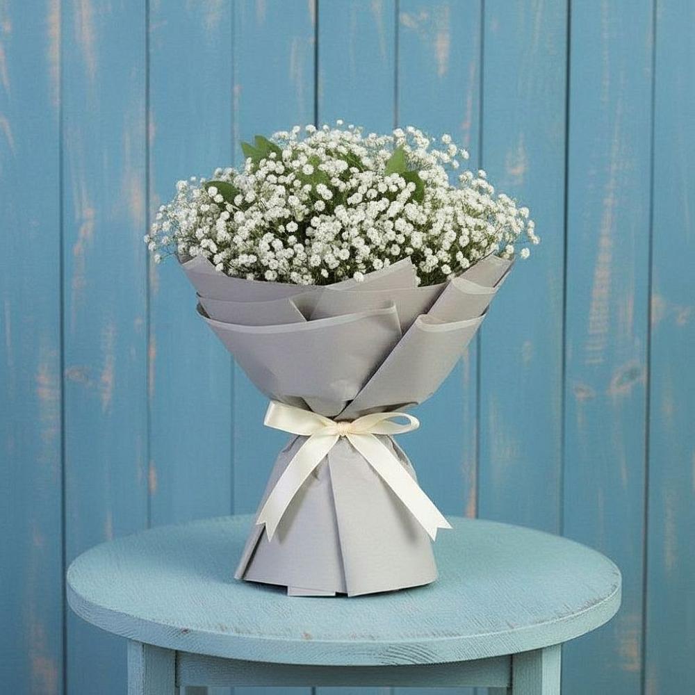 Букет цветов из: Гипсофила в Дружбе