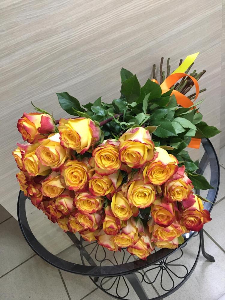 Букет Желтые розы в Дружбе