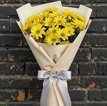 Букет цветов из:  Хризантемы в Дружбе