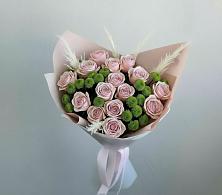Букет цветов из:  Розы и Хризантемы в Дружбе