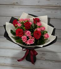 Букет цветов из:  Розы #REPLACE_PRED# Дружбе
