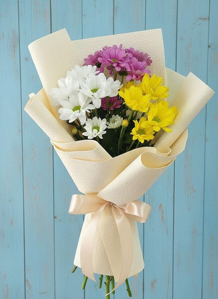 Букет цветов из: Хризантемы в Дружбе