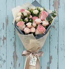 Букет цветов из:  Розы в Дружбе
