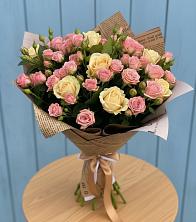Букет цветов из:  Розы в Дружбе