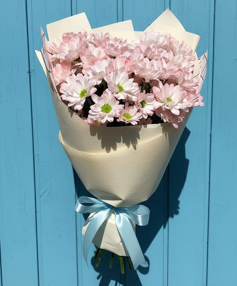 Букет цветов из: Хризантемы в Дружбе