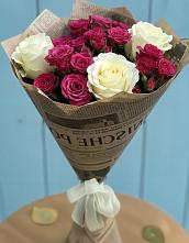 Букет цветов из:  Розы #REPLACE_PRED# Дружбе