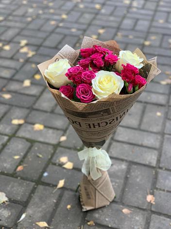 Букет цветов из: Розы в Дружбе