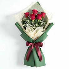 Букет цветов из:  Розы в Дружбе